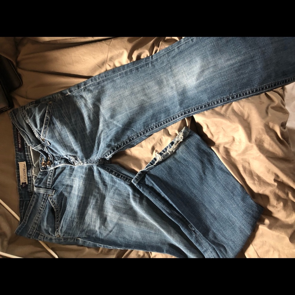 Vigoss no pocket gem jeans 11/12 boot lifting
